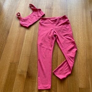 Hot pink Outdoor Voices bra